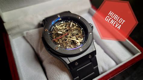 black hublot geneve|hublot geneve collection.